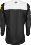 Fly Racing Kinetic Rockstar Mesh Jersey -Black/Red/White-