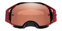 Oakley Airbrake MX Goggles Black Flux Strap/Prizm MX Black Iridium Lenses OO7046-E5