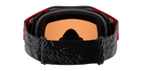 Oakley Airbrake MX Goggles Black Flux Strap/Prizm MX Black Iridium Lenses OO7046-E5