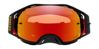 Oakley Airbrake MX Goggles Red Flow Strap/Prizm MX Torch Iridium Lenses OO7046-E6