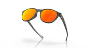 Oakley Reedmace Sunglasses Matte Grey Smoke Frame/ Prizm Ruby Polarized Lens OO9126F-0454