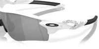 Oakley Radarlock Path Sunglasses Matte White Frame/ Slate Iridium Lens OO9206-02