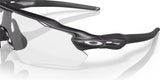 Oakley Radar EV Path Sunglasses Steel Frame/ Clear to Black Photochromic Lens OO9208-13