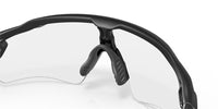 Oakley Radar EV Path Sunglasses Steel Frame/ Clear to Black Photochromic Lens OO9208-13