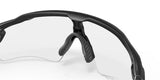 Oakley Radar EV Path Sunglasses Steel Frame/ Clear to Black Photochromic Lens OO9208-13