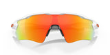 Oakley Radar EV Path Sunglasses Polished White Frame/ Fire iridium Lens OO9208-1638
