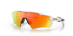 Oakley Radar EV Path Sunglasses Polished White Frame/ Fire iridium Lens OO9208-1638