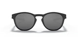 Oakley Latch Sunglasses Matte Black Frame/ Prizm Black Lens Low Bridge Fit OO9349-1153