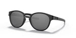 Oakley Latch Sunglasses Matte Black Frame/ Prizm Black Lens Low Bridge Fit OO9349-1153