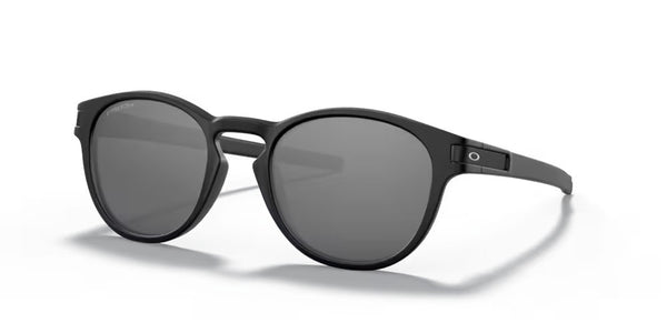 Oakley Latch Sunglasses Matte Black Frame/ Prizm Black Lens Low Bridge Fit OO9349-1153