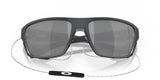 Oakley Split Shot Sunglasses Matte Carbon Frame/ Prizm Black Lens OO9416-0264