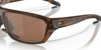 Oakley Split Shot Sunglasses Matte Brown Tortoise Frame/ Prizm Tungsten Polarized Lens OO9416-0364