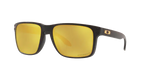 Oakley Holbrook XL Sunglasses Matte Black Frame/ Prizm 24K Polarised Lens OO9417-2359