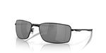 Oakley Square Wire Sunglasses Polished Black Frame/ Prizm Black Lens OO4075-1360