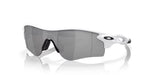 Oakley Radarlock Path Sunglasses Matte White Frame/ Slate Iridium Lens OO9206-02