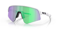 Oakley Sutro Lite Sweep Sunglasses Matte White Frame / Prizm Road Jade Lens OO9465-0439