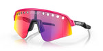 Oakley Sutro Lite Sweep (Vented) Sunglasses Pink Frame / Prizm Road Lens OO9465-0739
