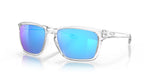 Oakley Sylas Sunglasses Polished Clear Frame / Prizm Sapphire Lens OO9448F-0858