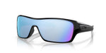 Oakley Turbine Rotor Sunglasses Polished Black Frame / Prizm Deep Water Polarized Lens OO9307-0832