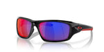 Oakley Valve Sunglasses Polished Black Frame / + Red Iridium Lens OO9236-02