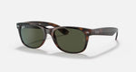 Ray-Ban New Wayfarer Classic Polished Tortoise Frame/G-15 Green Lens RB2132 902 52