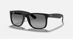 Ray-Ban Justin Classic Matte Black Frame/Grey Lens RB4165F 622/T3