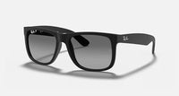 Ray-Ban Justin Classic Matte Black Frame/Grey Lens RB4165F 622/T3