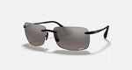 Ray-Ban RB4255 Chromance Polished Black Frame/Silver Lens RB4255 601/5J 60