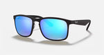 Ray-Ban RB4264 Chromance Matte Black Frame/Blue Lens RB4264 601SA1 58
