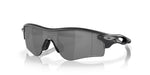 Oakley Radarlock Path Sunglasses High Resolution Collection High Resolution Carbon Frame/ Prizm Black Polarized Lens OO9206-8738
