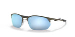Oakley Wire Tap 2.0 Sunglasses Satin Lead Frame / Prizm Deep Water Polarized Lens OO4145-0660