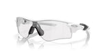 Oakley Radarlock Path Sunglasses White Out Frame/ Clear to Black Iridium Photochromic Lens OO9206-6938