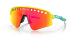 Oakley Sutro Lite Sweep (Vented) Sunglasses Tennis Ball Yellow Frame / Prizm Ruby Lens OO9465-0639