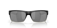 Oakley Two Face Sunglasses Machinist Collection Matte Black Frame / Chrome Iridium Lens OO9189-30
