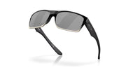 Oakley Two Face Sunglasses Machinist Collection Matte Black Frame / Chrome Iridium Lens OO9189-30