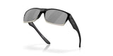 Oakley Two Face Sunglasses Machinist Collection Matte Black Frame / Chrome Iridium Lens OO9189-30