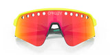 Oakley Sutro Lite Sweep (Vented) Sunglasses Tennis Ball Yellow Frame / Prizm Ruby Lens OO9465-0639