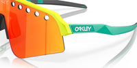 Oakley Sutro Lite Sweep (Vented) Sunglasses Tennis Ball Yellow Frame / Prizm Ruby Lens OO9465-0639