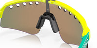 Oakley Sutro Lite Sweep (Vented) Sunglasses Tennis Ball Yellow Frame / Prizm Ruby Lens OO9465-0639