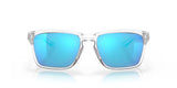 Oakley Sylas Sunglasses Polished Clear Frame / Prizm Sapphire Lens OO9448F-0858