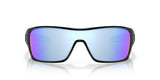 Oakley Turbine Rotor Sunglasses Polished Black Frame / Prizm Deep Water Polarized Lens OO9307-0832