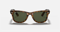 Ray-Ban Wayfarer Ease Polished Light Havana Frame/G-15 Green Lens RB4340 710 50