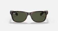 Ray-Ban New Wayfarer Classic Polished Tortoise Frame/G-15 Green Lens RB2132 902 52