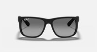Ray-Ban Justin Classic Matte Black Frame/Grey Lens RB4165F 622/T3