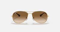 Ray-Ban Cockpit Polished Gold Frame/Light Brown Gradient Lens RB3362 001/51 59