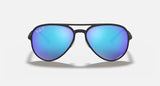 Ray-Ban RB4320CH Chromance Matte Black Frame/Blue Lens RB4320CH 601SA1 58