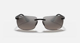 Ray-Ban RB4255 Chromance Polished Black Frame/Silver Lens RB4255 601/5J 60