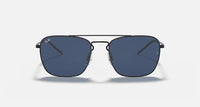 Ray-Ban RB3588 Matte Black Frame/Dark Blue Lens RB3588 901480 55