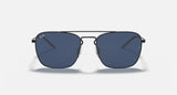 Ray-Ban RB3588 Matte Black Frame/Dark Blue Lens RB3588 901480 55