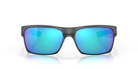 Oakley Two Face Sunglasses Matte Black Frame / Prizm Sapphire Polarized Lens OO9189-4660